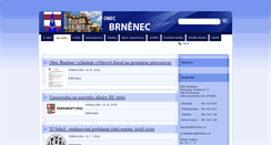 Desktop Screenshot of obec.brnenec.cz